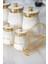 6388 Fleur Metal Standlı 7 Li Baharat Takımı Gold 2