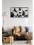 Modern Stil Kuşlar Metal Duvar Dekoru Tablo 3