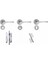 Melami̇n Modern Ivri̇z Camli Oda Kapisi, 86/204/18-27 cm 86/204/18-27 cm 3
