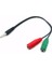 Menashop Ses Splitter Kablosu, Mikrofon ve Kulaklık Ayırıcı Y Adaptör, Aynı Anda Çift Kulaklık Kullanma Özellikli, Mavi Renk, Kaliteli Yüksek Ses (Yeşil-Kırmızı) 3
