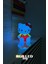 Rgb LED Işıklı Gece Lambası Masa Lambası Renkli Işıklı Lamba Mini Dekoratif Lamba Biblo Minny Kitty 5