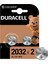 Özel 2032 Lityum Düğme Pil 3V, 2 Li Paket (CR2032) 1