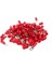 100 Adet Yuvarlak 0.5 - 1.5 Mm2 M4 Kırmızı Izoleli Kablo Pabuç 2