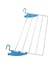 Kurufer Kalori̇fer Kurutma Askisi Kurutmalik 60 cm 5 Telli̇ Çamaşır Kurutmalık 3