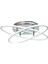 Atom Modern Avize LED 79W 64X64CM Alüminyum Profil Krom -AR-6110-2K 2