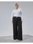Poly Viscose Full Lycra Beli̇ Lasti̇kli̇ Battal Pantolon 4