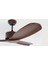Hardwood Kahverengi Aydınlatmasız Duvar Kumandalı 132CM Tavan Vantilatörü 2
