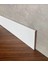By Istanbul 25MT 8cm Saten Beyaz Düz Model Folyo Laminat Parke Süpürgelik 10MM 1