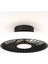 Fuji̇led Uzaktan Kumandalı Led'li Tavan Vantilatörü Motor Dc 30W LED 55W 2700K-5000K Si̇yah 1