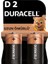 D Alkalin Pil (2’li Paket) 1,5V, LR20/MN1300 1