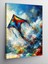 Kanvas Tablo Uçan Uçurtma 100X140 cm 1
