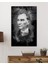 Atatürk Portresi Siyah Beyaz Cam Tablo, Uv Baskılı ve Temperli, Hediyelik 130X80 cm 1