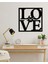 Love Metal Duvar Saati 2
