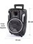 Büyük Speaker Bluetooth Hoparlör Parti Karaoke Mikrofonlu Ses Bombası 26CM Işıklıö8inç Aux/fm/usb/sd 4