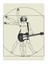 Gitaristin Anatomisi Modern Mdf Tablo 25CMX 35CM 25X35 cm 1