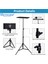Microcase Sunum Projeksiyon Cihazı Notebook Vb Için Çok Amaçlı Ayaklı Sehpa Stand Metal + 2.1 mt Tripod - AL5098 4