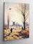 Kanvas Tablo Uçurtma Uçuran Çocuklar 70X100 cm 1