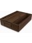 Reka - Mini Organizer - Çekmece ve Açık Saklama Gözü - Ceviz 3
