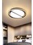 Kesi̇k Yuvarlak Model Modern Plafonyer Avi̇ze (50 Cm) 5