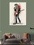 Kanvas Tablo Gitarist 70X100 cm 3
