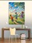 Kanvas Tablo Uçurtma Uçuran Çocuklar 70X100 cm 3