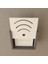 Wi-Fi Modem Saklama Kutusu - Beyaz / Antrasit / Ahşap Ton - 30X25X15 cm Beyaz 4