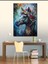 Kanvas Tablo Çiçekler ve At 70X100 cm 2