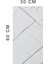 30X60 cm Beyaz Siyah Mermer Desenli Kendinden Yapışkanlı Seramik Köpük Banyo Pvc Duvar PANELI-6008 2
