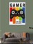 Kanvas Tablo Gamer Oyun Konsolu 70X100 cm 2