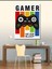Kanvas Tablo Gamer Oyun Konsolu 70X100 cm 3