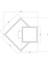 Obluqe Ii Plafonyer LED Avize 85*85CM 72WATT 4