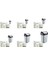 Polytime Sallanır Kapak Ofis Banyo Mutfak Bahçe Çöp Kutusu Kovası / 50 Litre / Krem / 68 x 41 x 33 Cm. 3