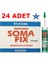 24 Adet Şeffaf Akvaryum Silikonu 280 ml 1