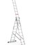 3x8 Basamaklı Üç Parçalı Çok Amaçlı Alüminyum Merdiven (TS175) 3x8 Basamak 1