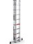 3x8 Basamaklı Üç Parçalı Çok Amaçlı Alüminyum Merdiven (TS175) 3x8 Basamak 3