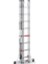 3x8 Basamaklı Üç Parçalı Çok Amaçlı Alüminyum Merdiven (TS175) 3x8 Basamak 5