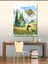Kanvas Tablo Uçurtma ve Ev 50X70 cm 2