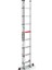 2x8 Basamaklı Iki Parçalı Alüminyum Merdiven (TS6050) 2x8 Basamak 1