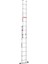 2x8 Basamaklı Iki Parçalı Alüminyum Merdiven (TS6050) 2x8 Basamak 3