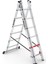 3x6 Basamaklı Üç Parçalı Çok Amaçlı Alüminyum Merdiven (TS6160) 3x6 Basamak 2