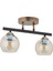 Seesaw Modern Avize E27 24W 44CM Metal Eskitme/siyah -FZ-7405-2E 1