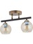 Seesaw Modern Avize E27 24W 44CM Metal Eskitme/siyah -FZ-7405-2E 2