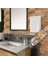 Kahverengi Tuğla Görünümlü Yapışkanlı Folyo, Mat Mutfak Banyo Kaplama Folyosu 1406 90X500 cm 3
