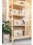 Jüt Dolap Içi Çamaşır Çocuk Odası Oyuncak Düzenleyici Katlanır Saklama Sepeti Organizer 29X20X18 4