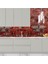 Sf 612 Kırmızı Renkli Doğal Taş Tuğla Görünümlü Yapışkanlı Folyo 53X300 cm 2