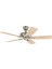 Savoy Fırçalanmış Nikel - 132 Cm. Tavan Vantilatörü 1