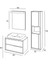 Denko Matia 80 cm Mdf Banyo Dolabı Takımı ve Boy Dolabı 2