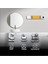 Smarty Wl Mini Duvar Tipi 1200 W Beyaz Elektrikli Isıtıcı 3