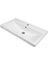 Mimoza 80 cm Mdf,lavabolu,aynalı Banyo Dolabı Seti,seramik Lavabo Dahil Beyaz Mdf 6