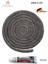 Ithal Yanmaz Soba Şömine Fitili 6 mm x 2.5m Yapıştırıcı 17M 1